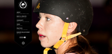 Bangor Roller Derby & Waving Hand